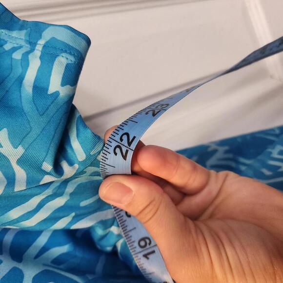 Nike Dri-FIT Women's Blue Standard Fit Performance Tee - Size XL - Picture 4 of 9